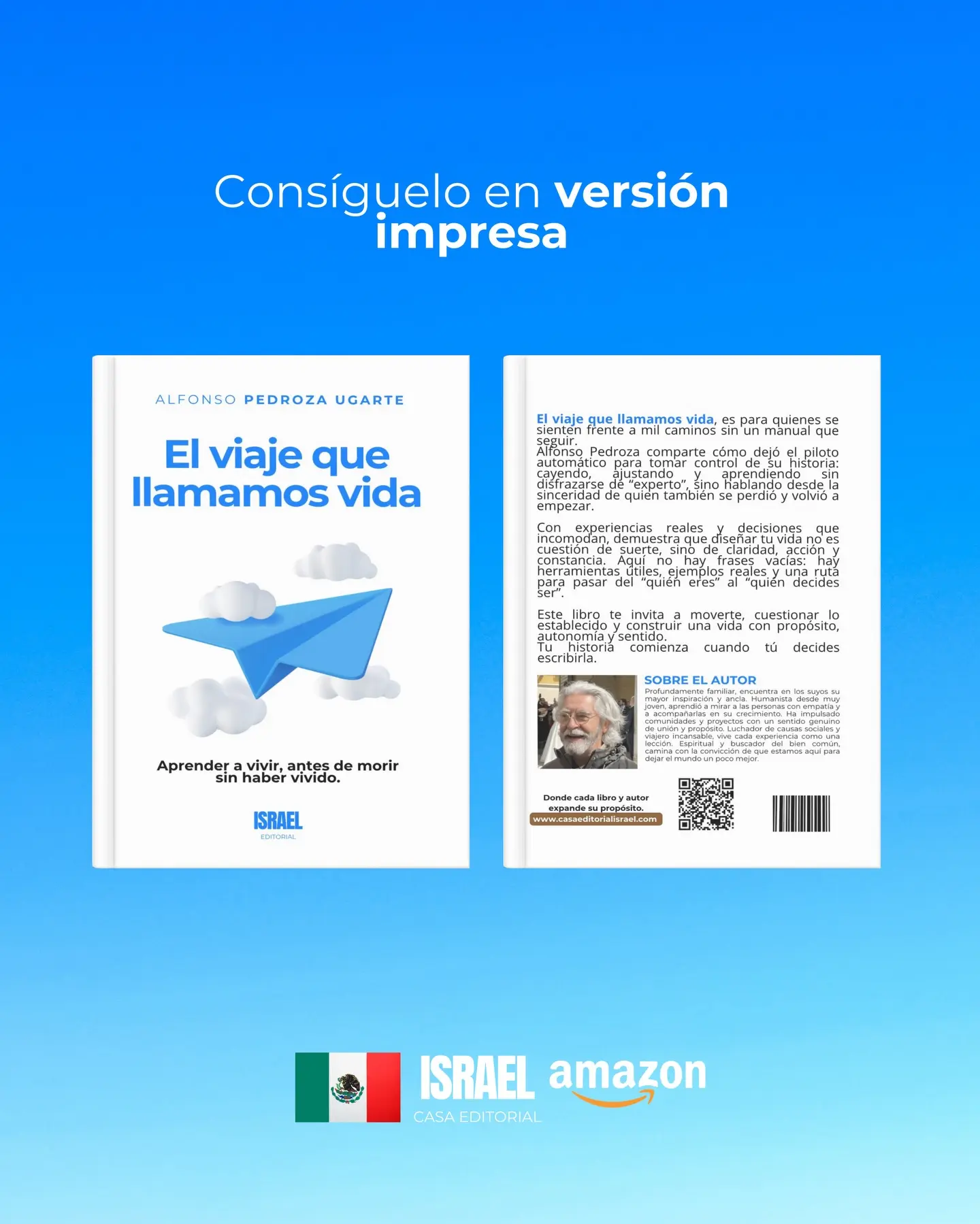 Presentación de la portada y contraportada del libro