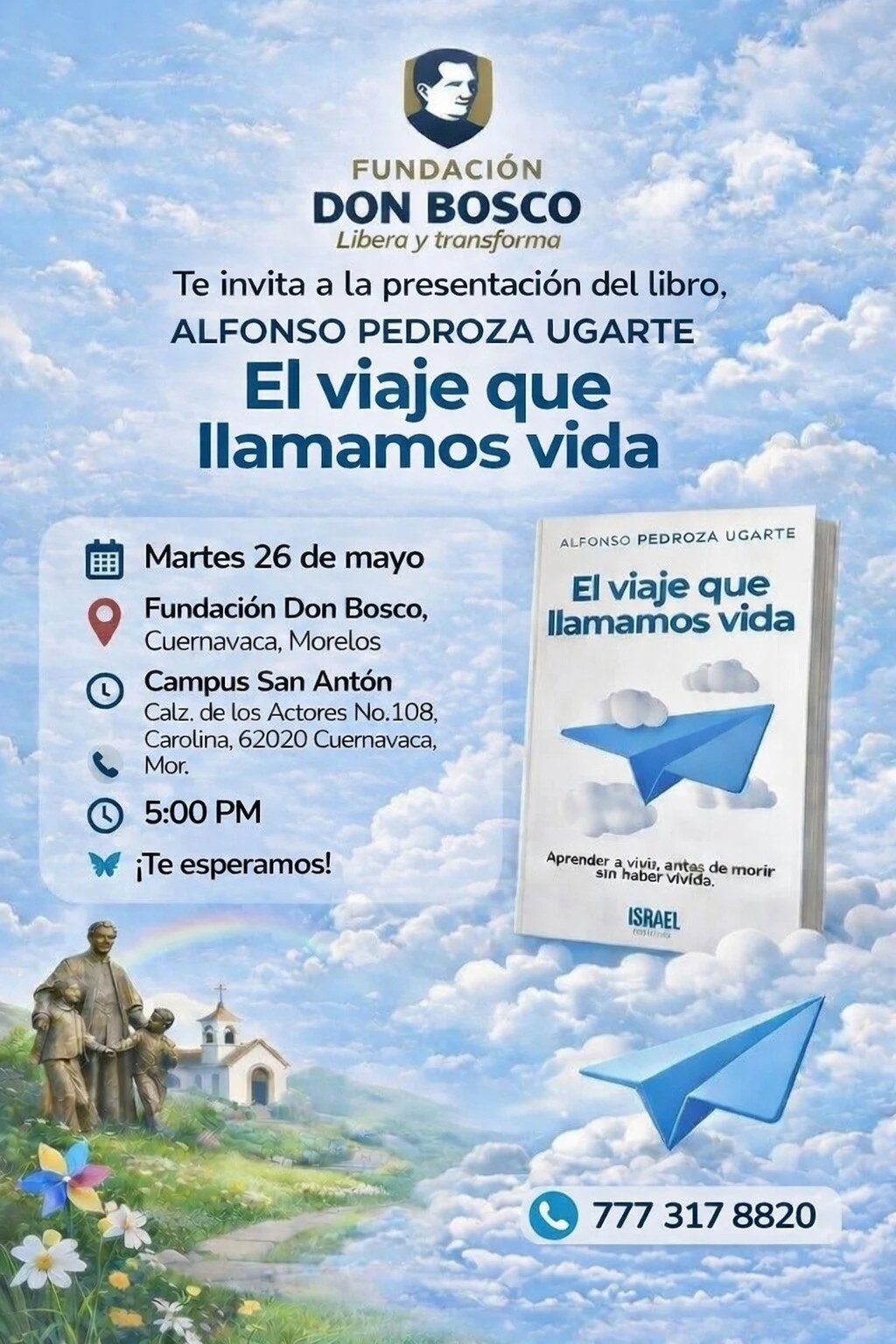 Invitación a presentación del libro